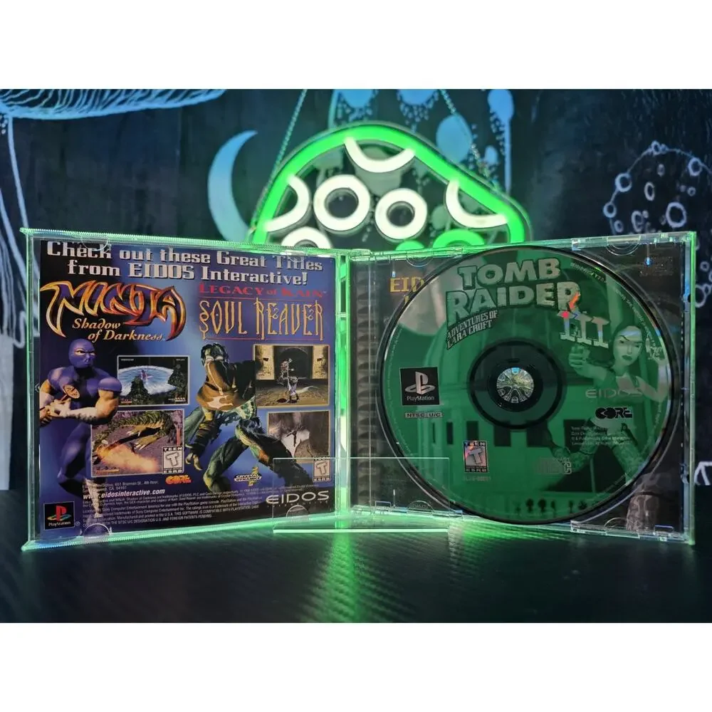 Sony PlayStation 1 Eidos Tomb Raider III 1998